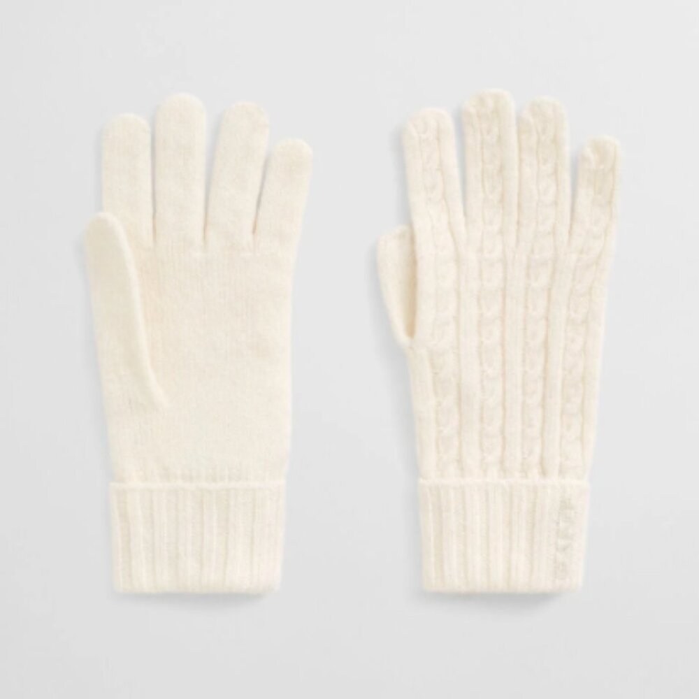 Wool Cable Gloves